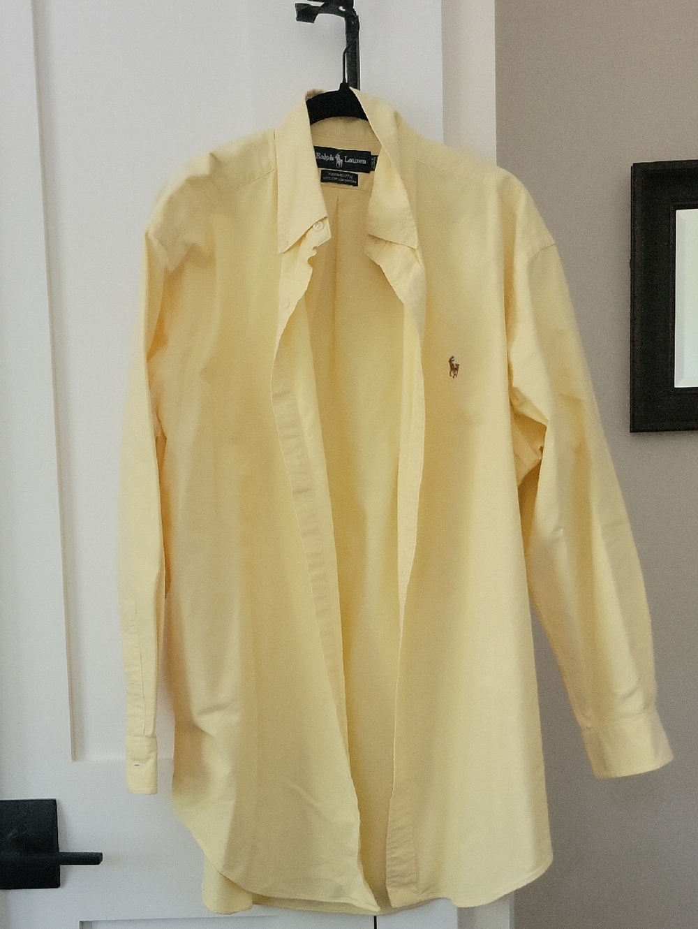 Ralph Lauren Yellow Dress Shirt